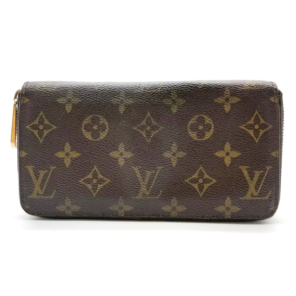 Authentic LV Louis Vuitton Monogram Zip Around Long Wallet - Picture 3 of 12
